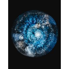 Spiral Galaxy Mural Wallpaper
