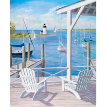 Lighthouse View Wall Mural