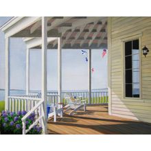 Seaside Porch Wall Mural