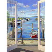 Marina Deck Wall Mural