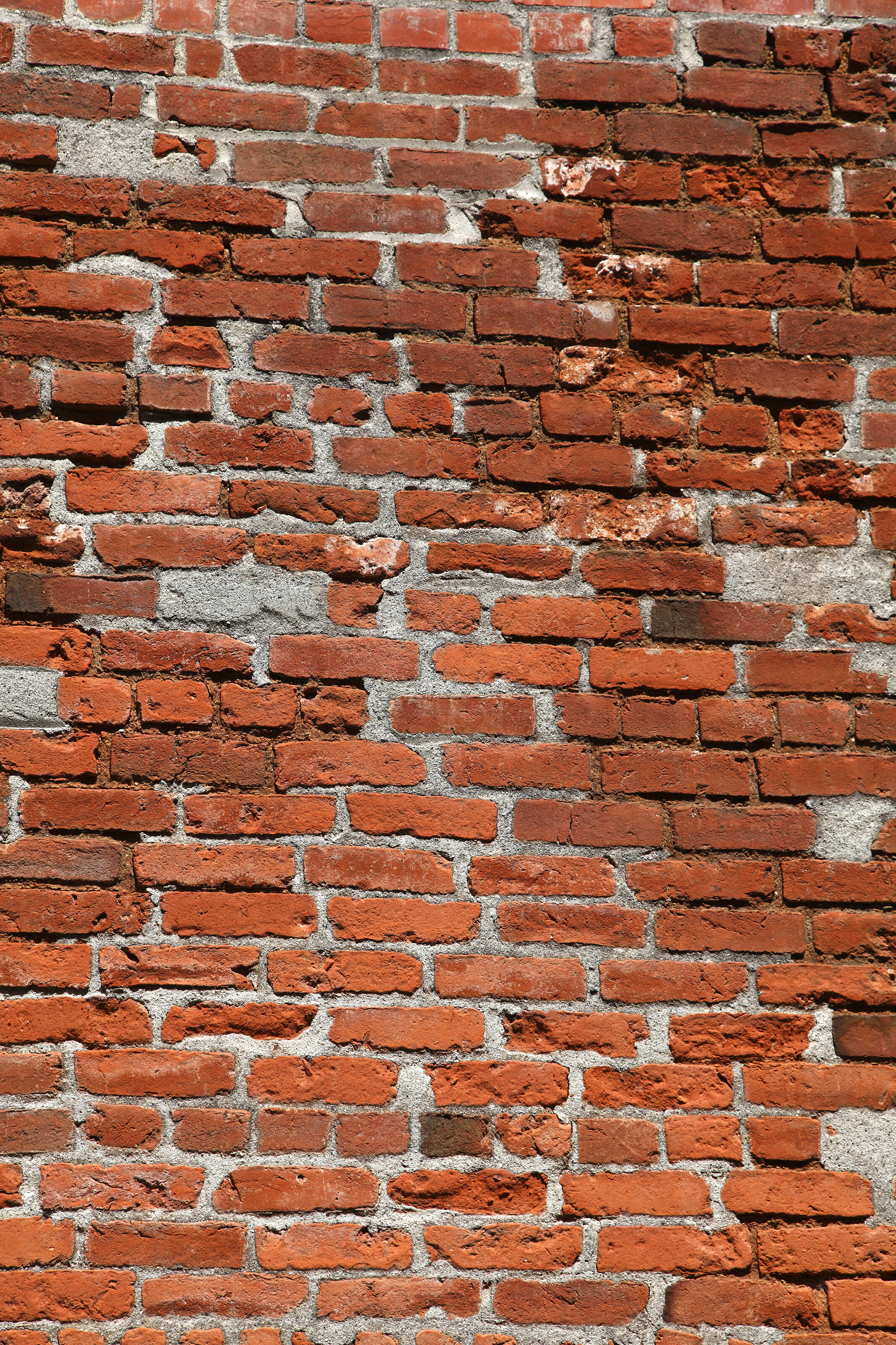 Old Weathered Red Brick Wall Wallpaper Mural