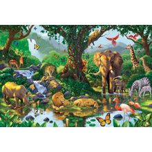 Nature's Harmony Mural Wallpaper