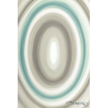 Concentric Ovals #1 Wallpaper Mural