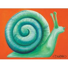 Escargot Wall Mural