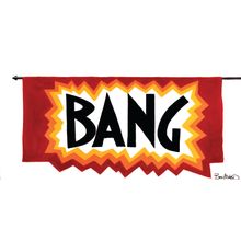 Bang Wall Mural