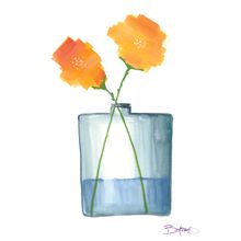 Flowers In A Jar 4 Wall Mural