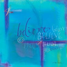 Believe Wall Mural