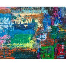 Stained Glass Reflections Wall Mural