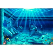 Atlantis Wallpaper Mural