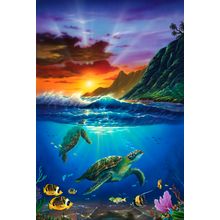 Turtle Bay Wall Mural