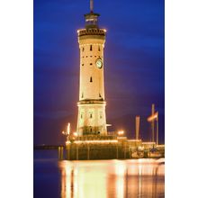 Lighthouse on Lindau Island, Germany  Wall Mural