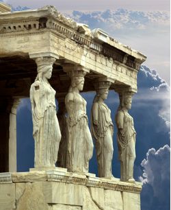 Porch-of-the-Caryatids-Parthenon-Athens-Greece-Mural-Wallpaper