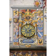 Town Hall Clock, Lindau Island, Germany Wall Mural