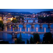 The Vltava River, Prague Wall Mural