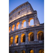 The Colosseum At Twilight Wall Mural