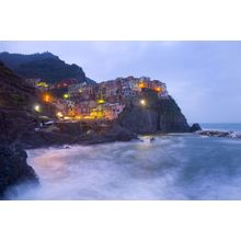 Manarola at Dusk, Cinque Terre, Italy  Wall Mural