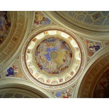 Ceiling of Cathedral of Eger, Hungary Wall Mural