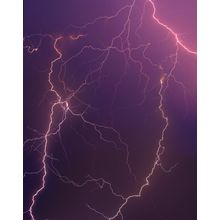 Lightning Storm, Tennessee  Wall Mural