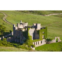 18th Century Clifden Castle, County Galway, Ireland Wall Mural