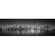 Reflection of Chicago On Lake Michigan Wall Mural