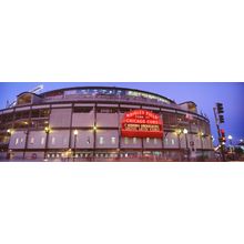 Outside Wrigley Field Wall Mural