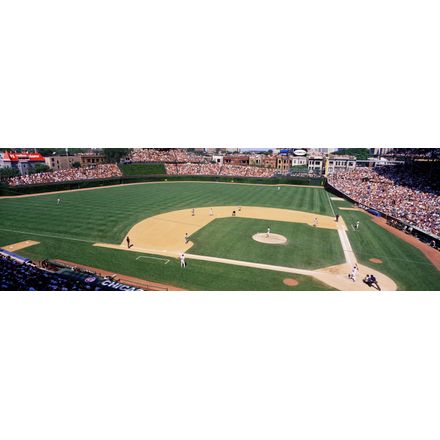 Baseball Wall Mural of Yankees Stadium - Contemporary - Kids - Los Angeles  - by Morgan Mural Studios