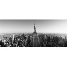 Aerial View Of Empire State Building Wall Mural