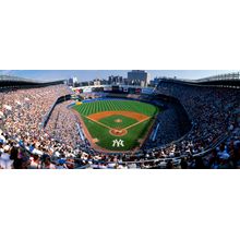 High Angle View Of Yankee Stadium Wall Mural