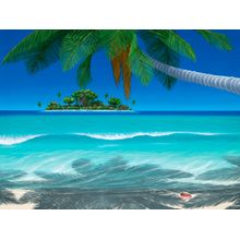 Beach Music Wall Mural