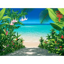 Lover's Trail Wall Mural