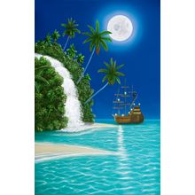 Pirate's Lagoon Wall Mural