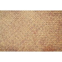 Brown Rattan Weave Wall Mural