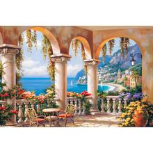 Terrace Arch 1 Wall Mural