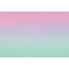 Pink And Aqua Ombre Wall Mural