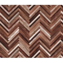 Multi-colored Herringbone Wood Wall Mural