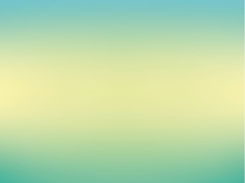 Yellow Aqua Ombre Mural - Murals Your Way