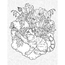 Garden Cat Wall Mural