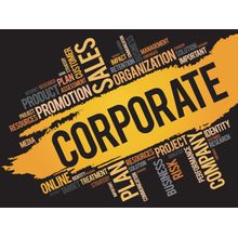Corporate Word Cloud Wallpaper Mural