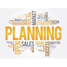 Planning Word Cloud Wall Mural