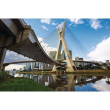 Octavio Frias De Oliveira Bridge Wall Mural
