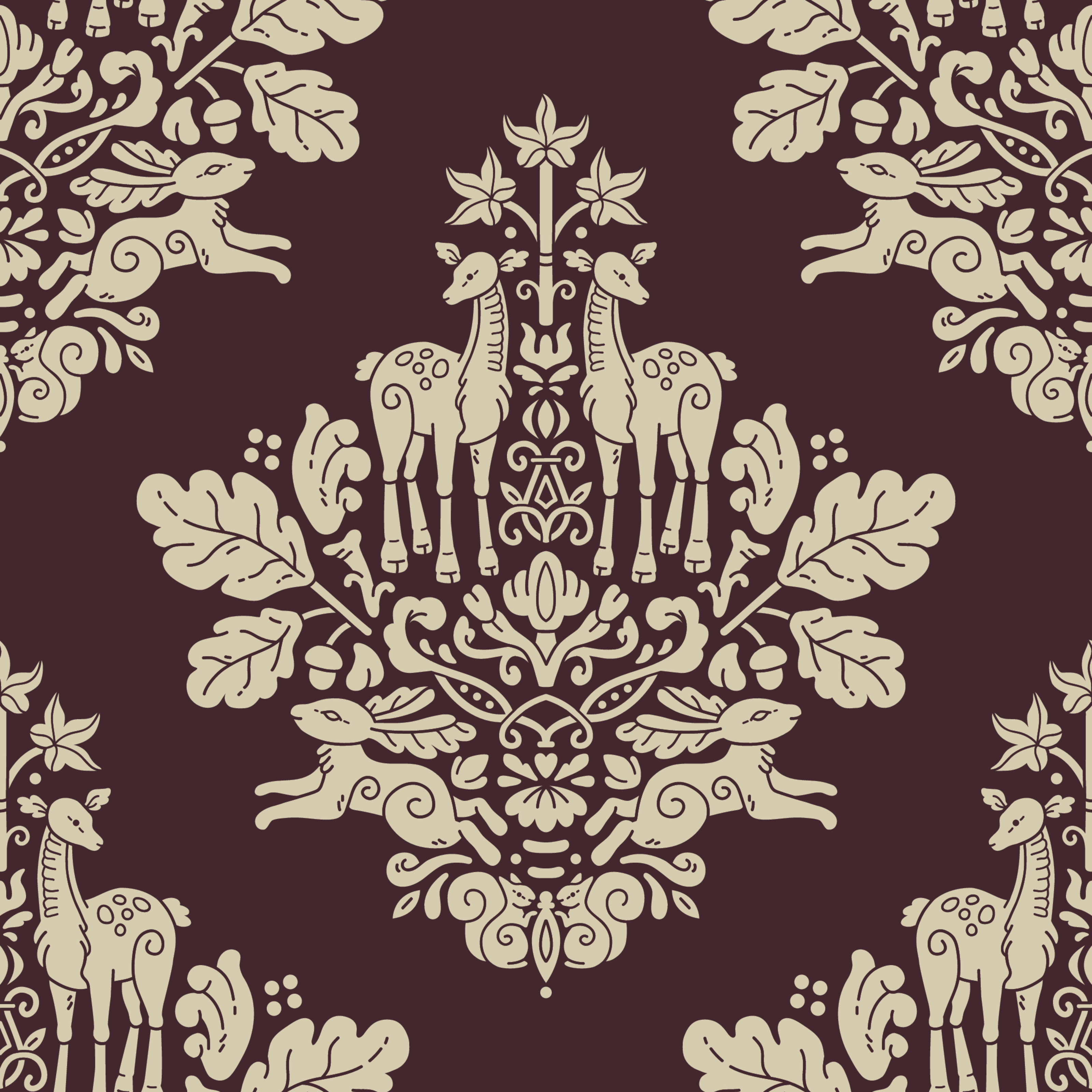 Burgundy wallpapers  Peel and Stick or Traditional  La Grand Classique