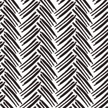 Brush Herringbone Pattern Wallpaper