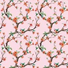Chinoiserie Branches Pattern Wallpaper