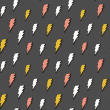 Hand Drawn Lightning Pattern Wallpaper