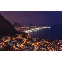 Lights Of Rio Wall Mural