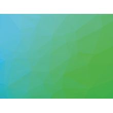 Teal Triangle Ombre Wall Mural