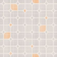 Gray Tweed Squares Mid-Century Modern Wallpaper