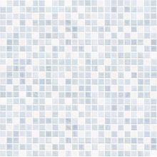 Blue Check Tile Wall Mural