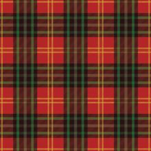 Red And Green Tartan Pattern Wallpaper