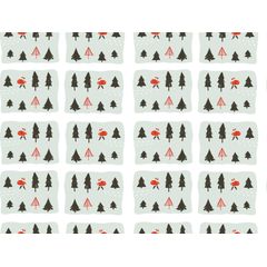 Boy In Santa Costume Pattern Wallpaper